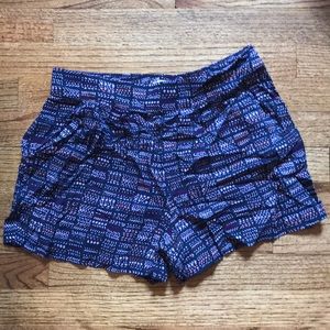 Tribal print Mossimo shorts